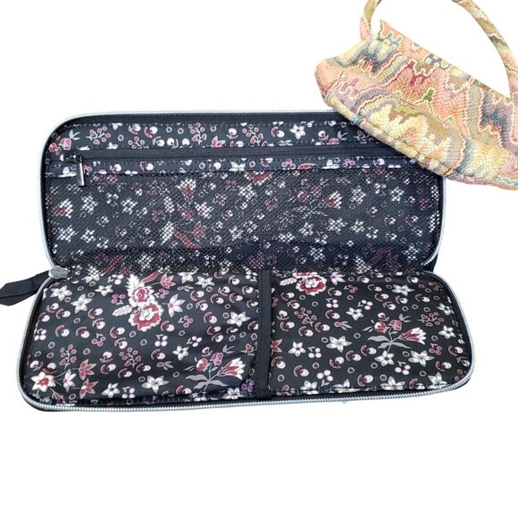Vera Bradley Brand NEW Hair Kit Curler Holder Zipped Compartments - Picture 4 of 6